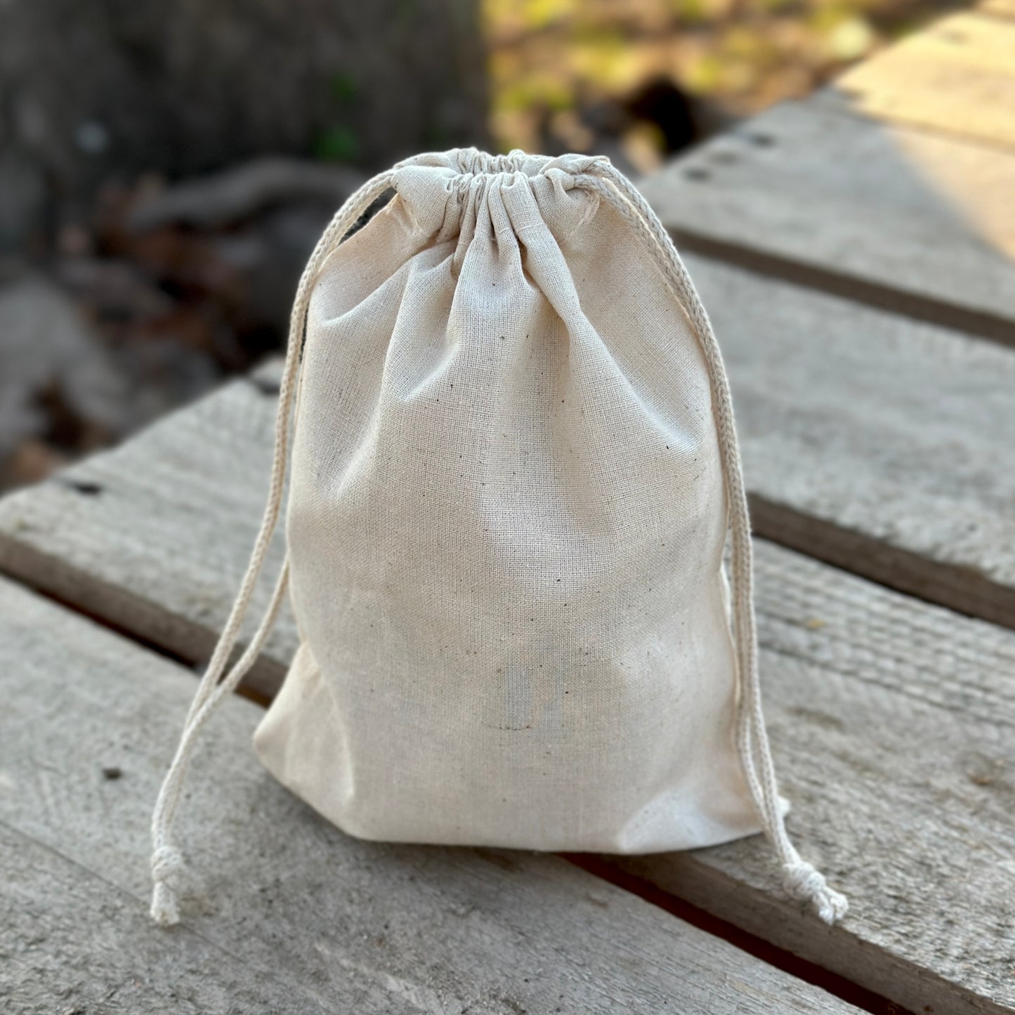 Cotton Drawstring Bag Set