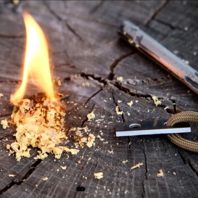 Carbide Steel Striker | Reliable Fire Starter Tool