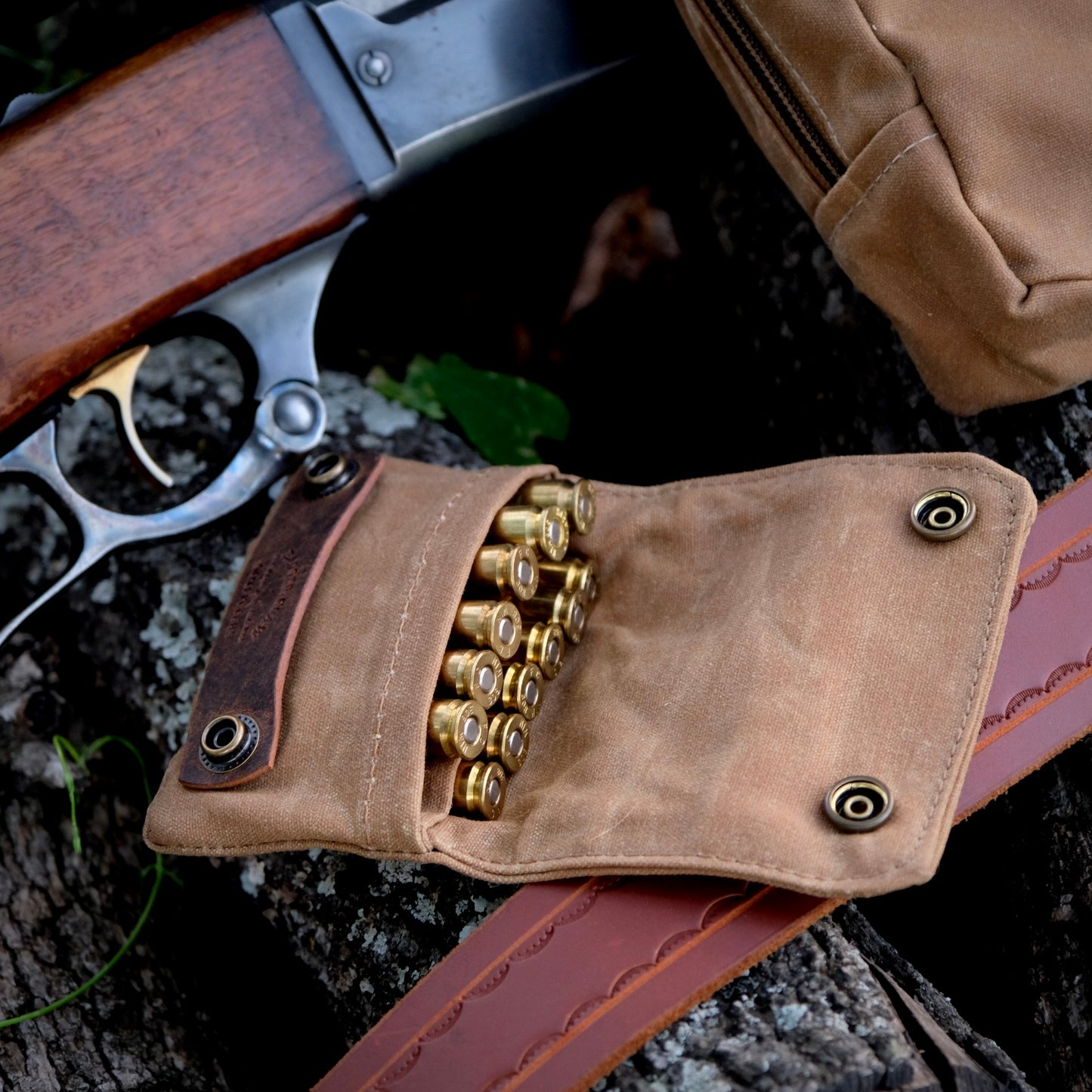 The Sidekick Wallet - Waxed Canvas