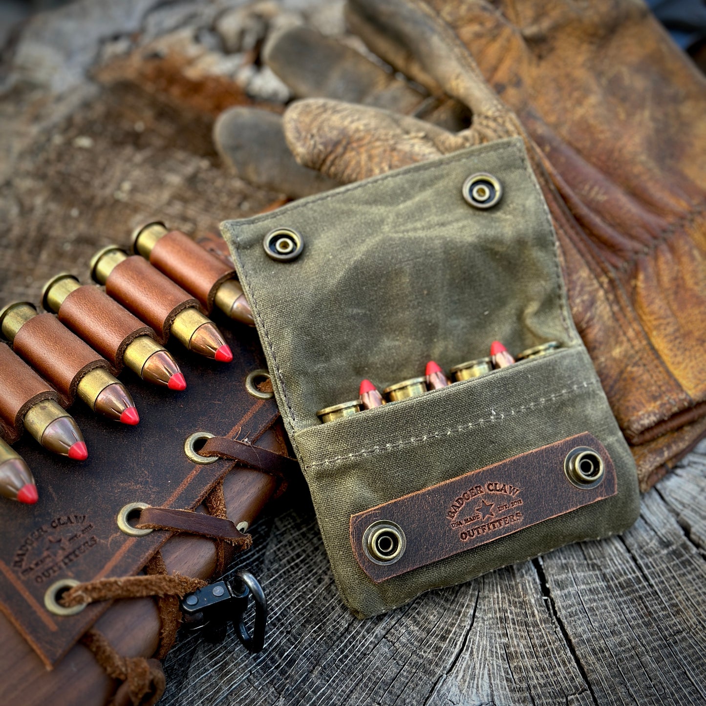 The Sidekick Wallet - Waxed Canvas