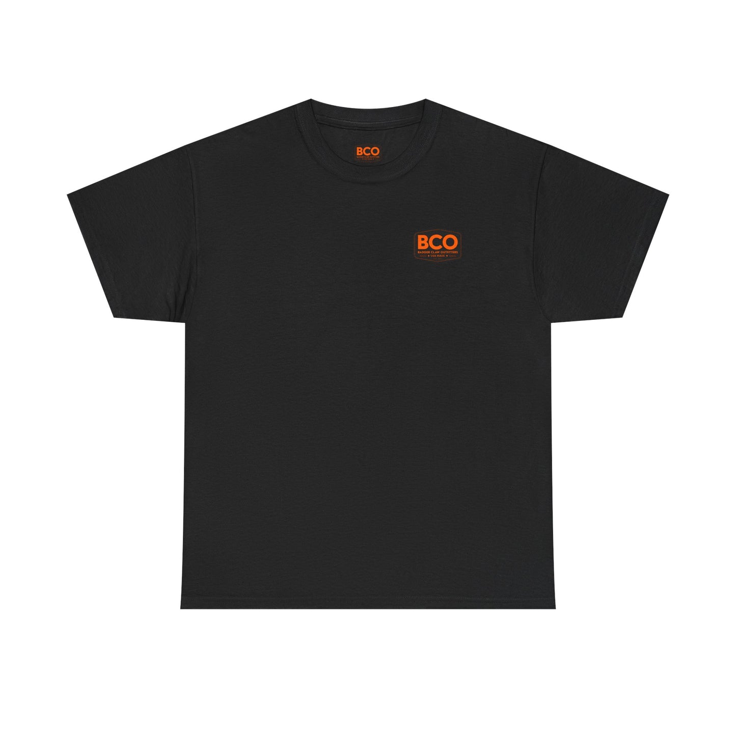 Vertical Hunt Logo - Black/Blaze Orange