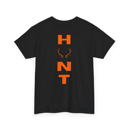 Vertical Hunt Logo - Black/Blaze Orange