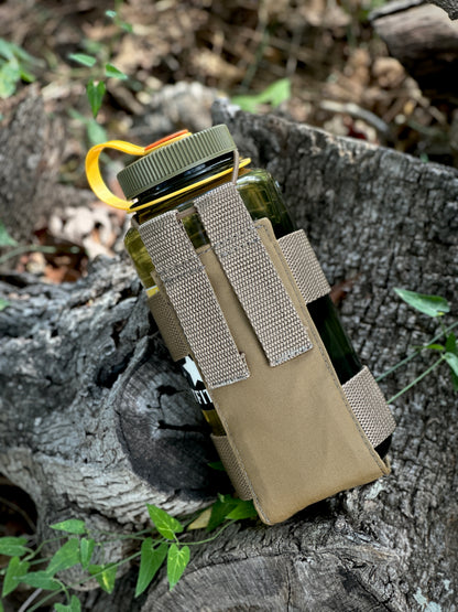 Bottle Holder | Durable Leather Water Bottle Carrier
