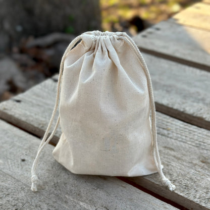 Cotton Drawstring Bag Set