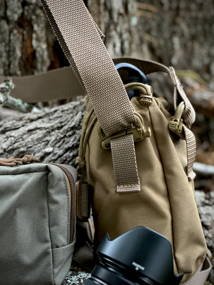 Canteen Carrier | Durable Leather Water Bottle Holder