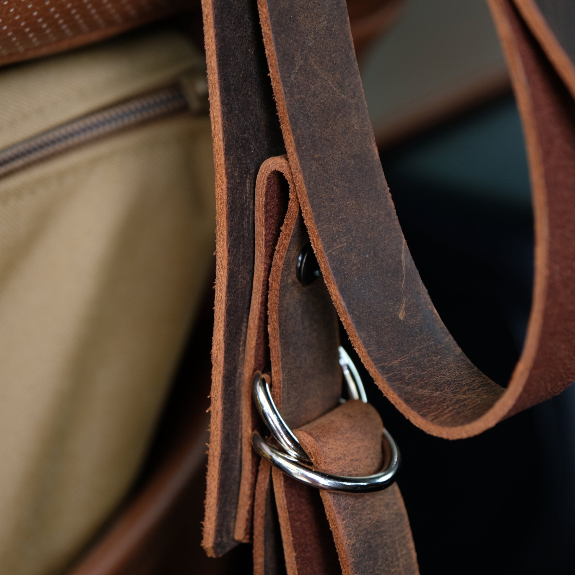 Leather Rifle Rack