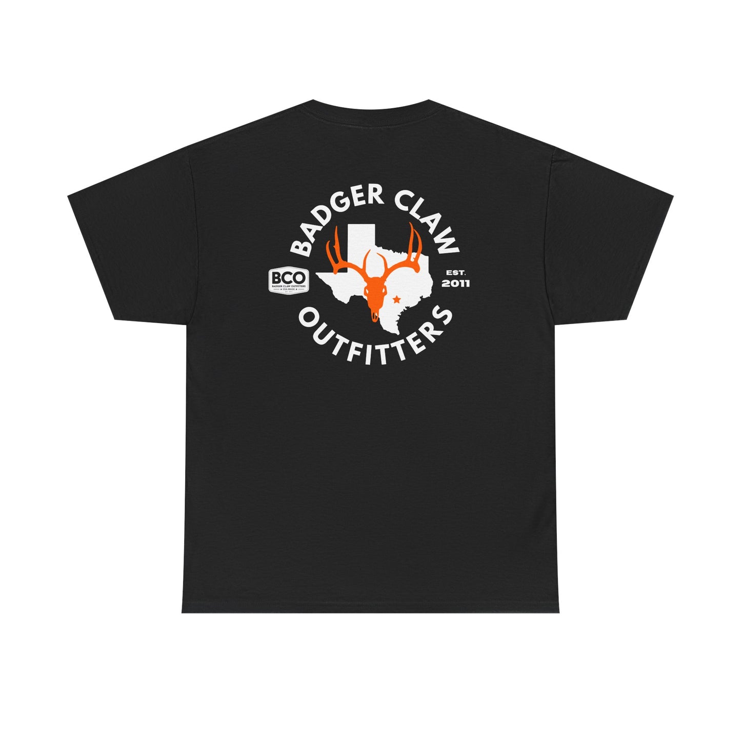 BCO Texas / Blaze Orange Whitetail Skull