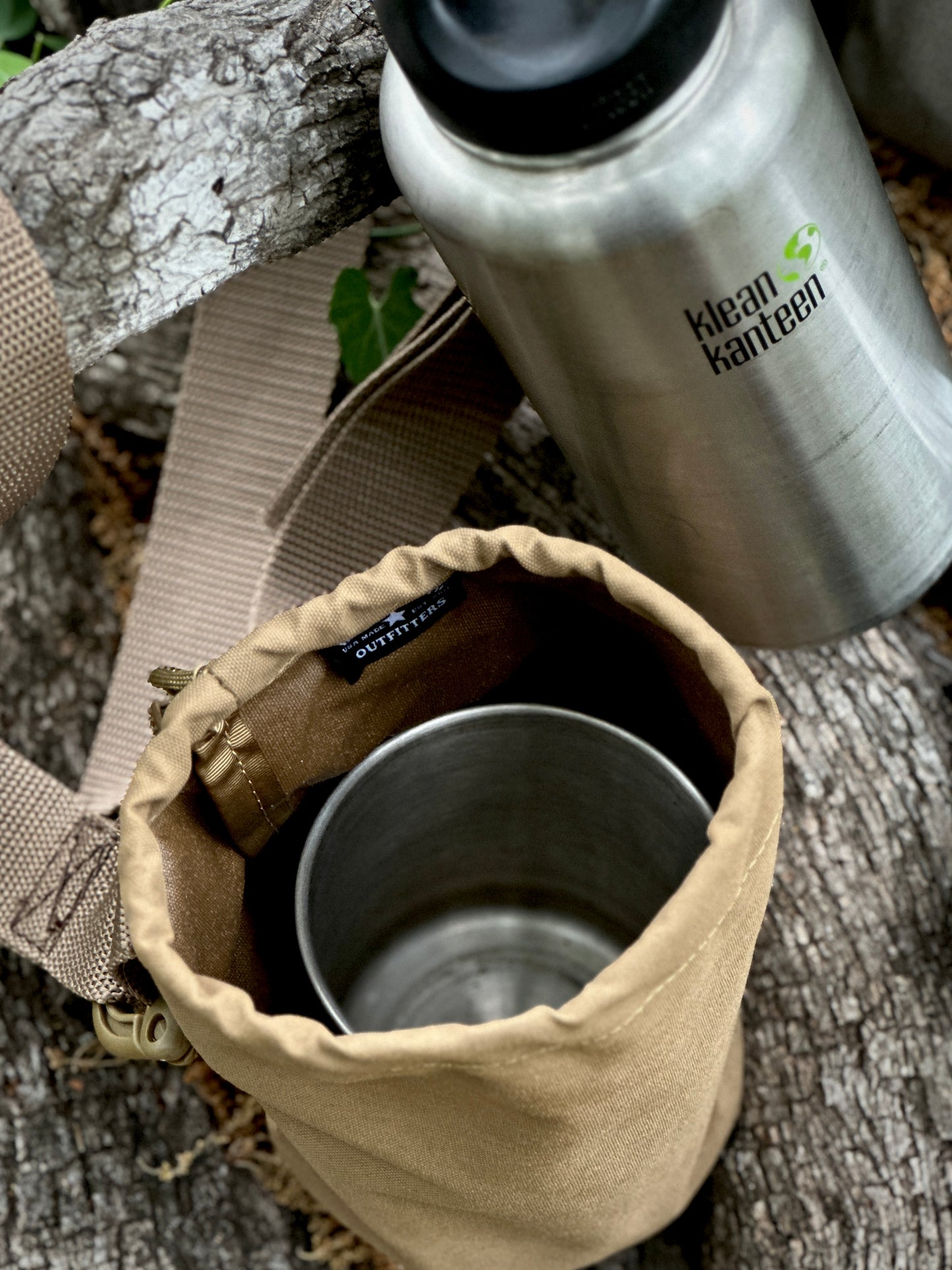 Durable Leather Water Bottle Holder