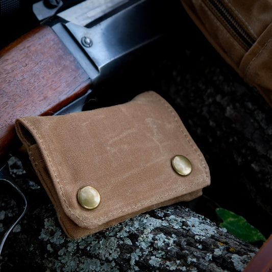 The Sidekick Wallet - Waxed Canvas