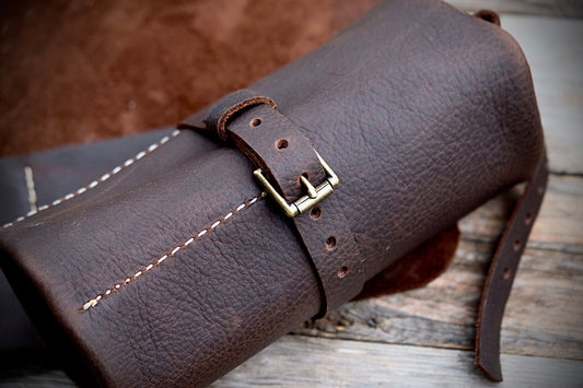 Premium Leather Pipe / Tobacco Roll