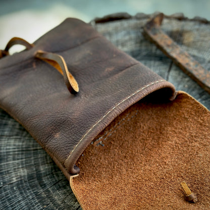 Leather EDC Belt Pouch
