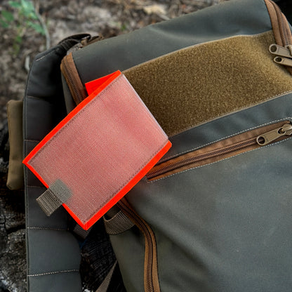 High-vis velcro panel