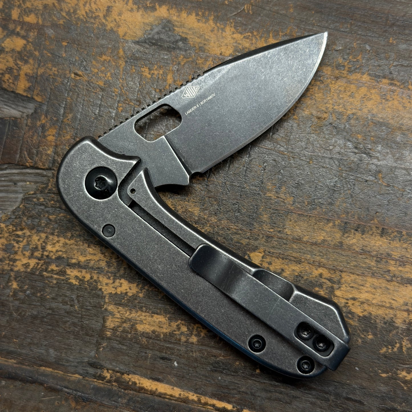 Lander 5 Black Stonewash