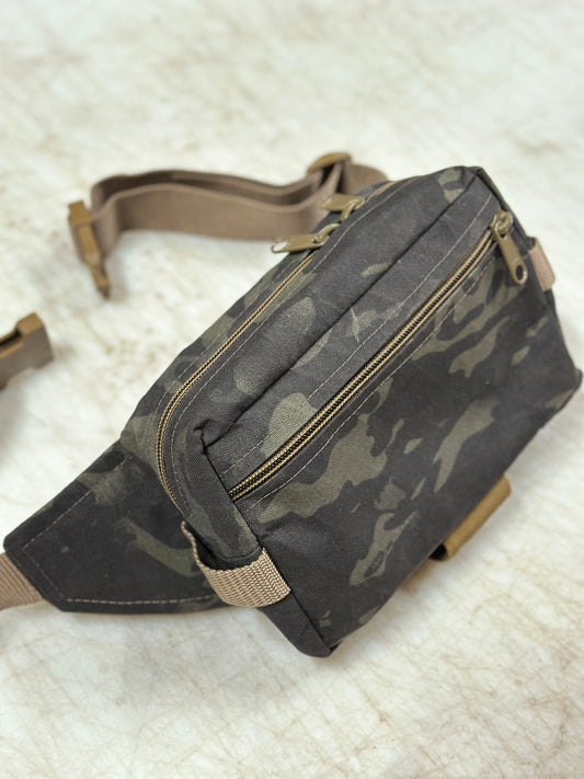 Black Multicam XPac Fanny Pack