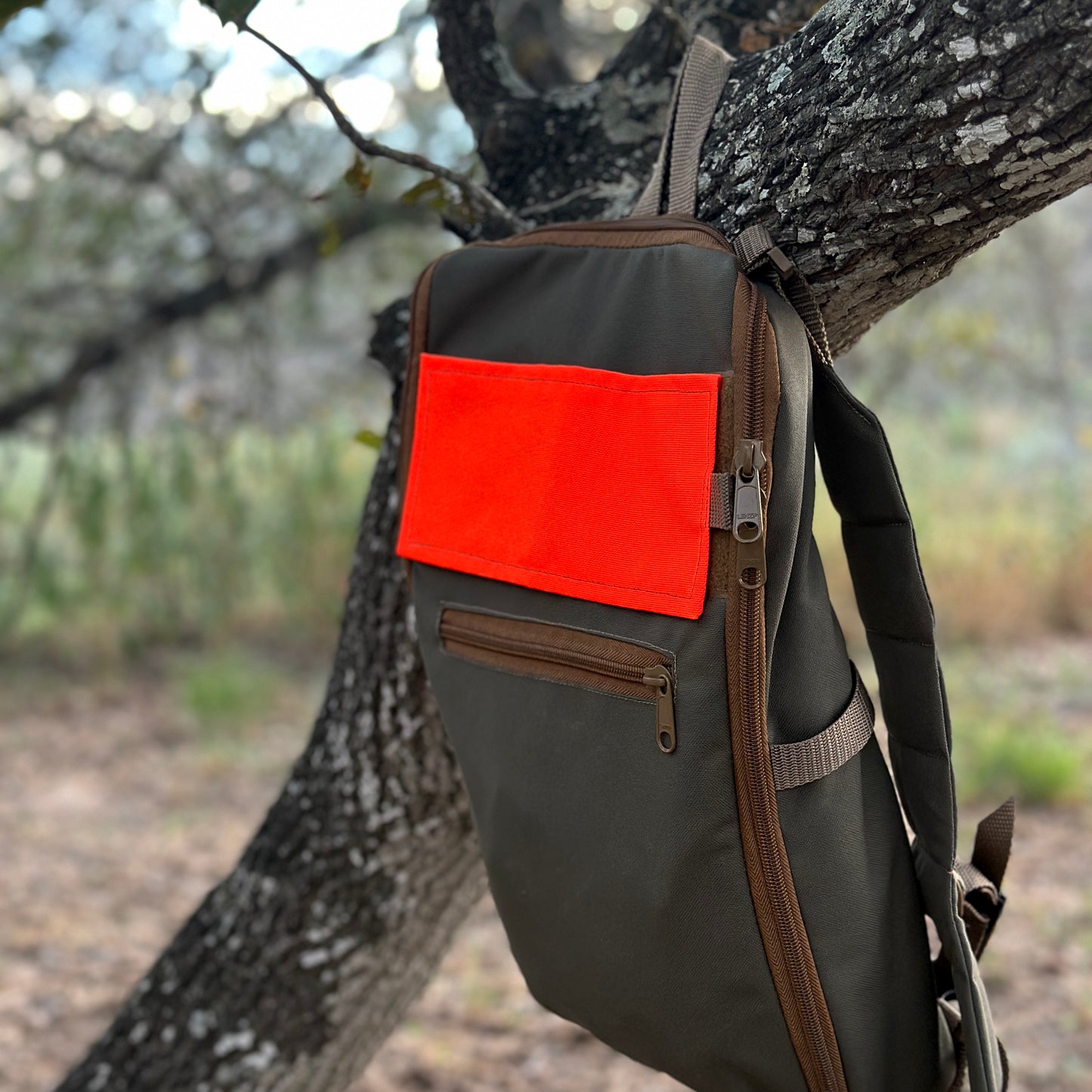 High-vis velcro panel