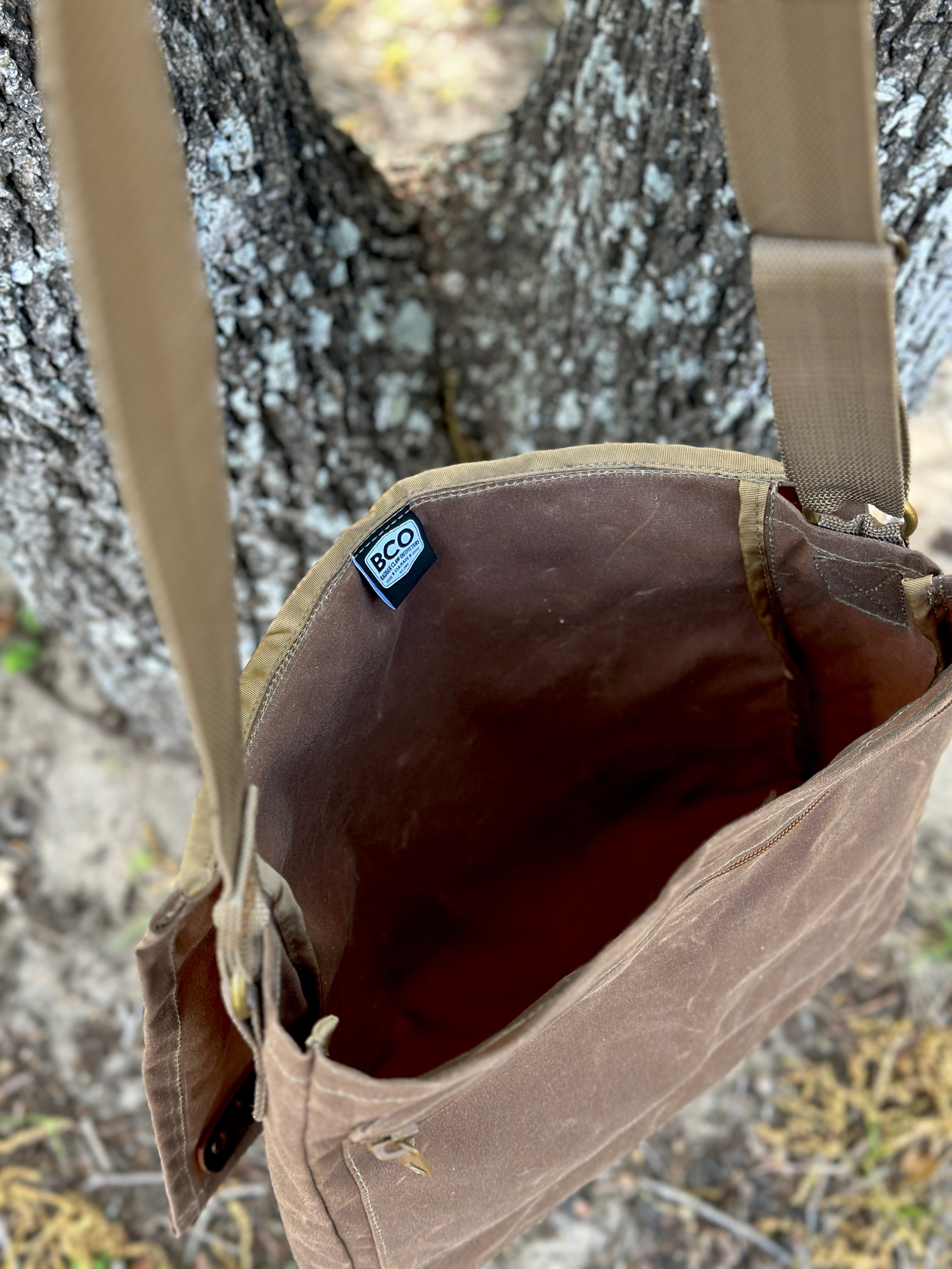Haversack | Rugged Canvas Shoulder & Carry Bag – Badger Claw