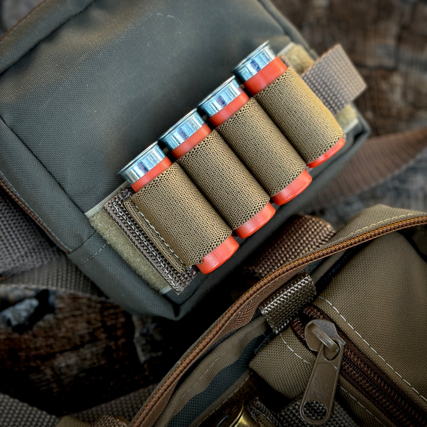 Velcro Shell Holder