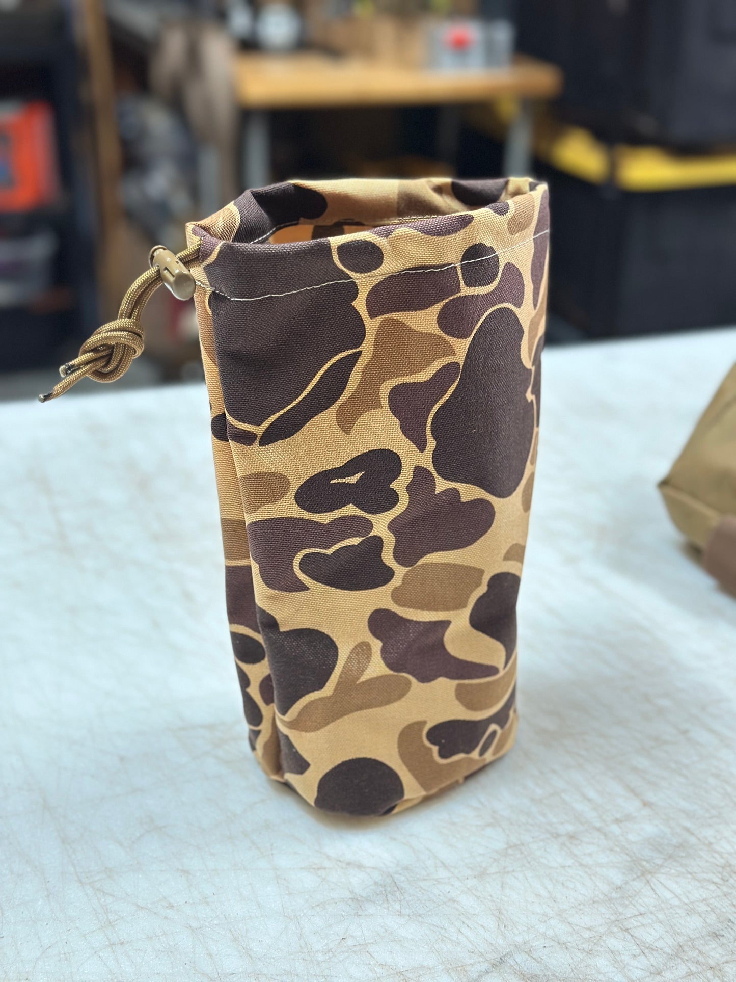 Duck Camo drawstring pouch