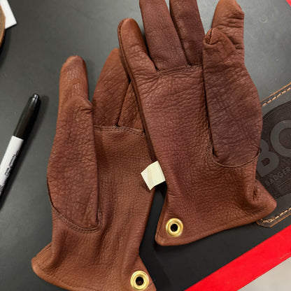 Size Large Bison Gloves - scuffed