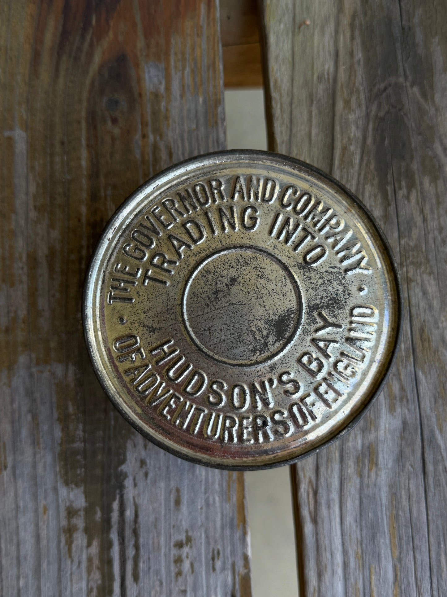 Original Hudsons Bay Tobacco Tin *UNOPENED*